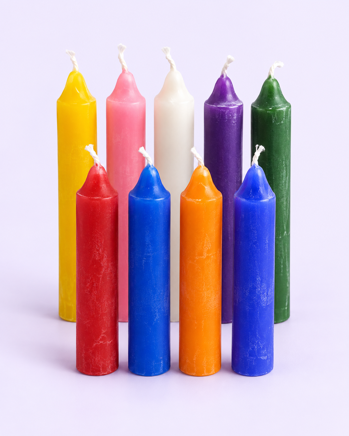 Velas de colores de la selección de Almora